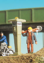 Brawa 5440 Police call box-lighted