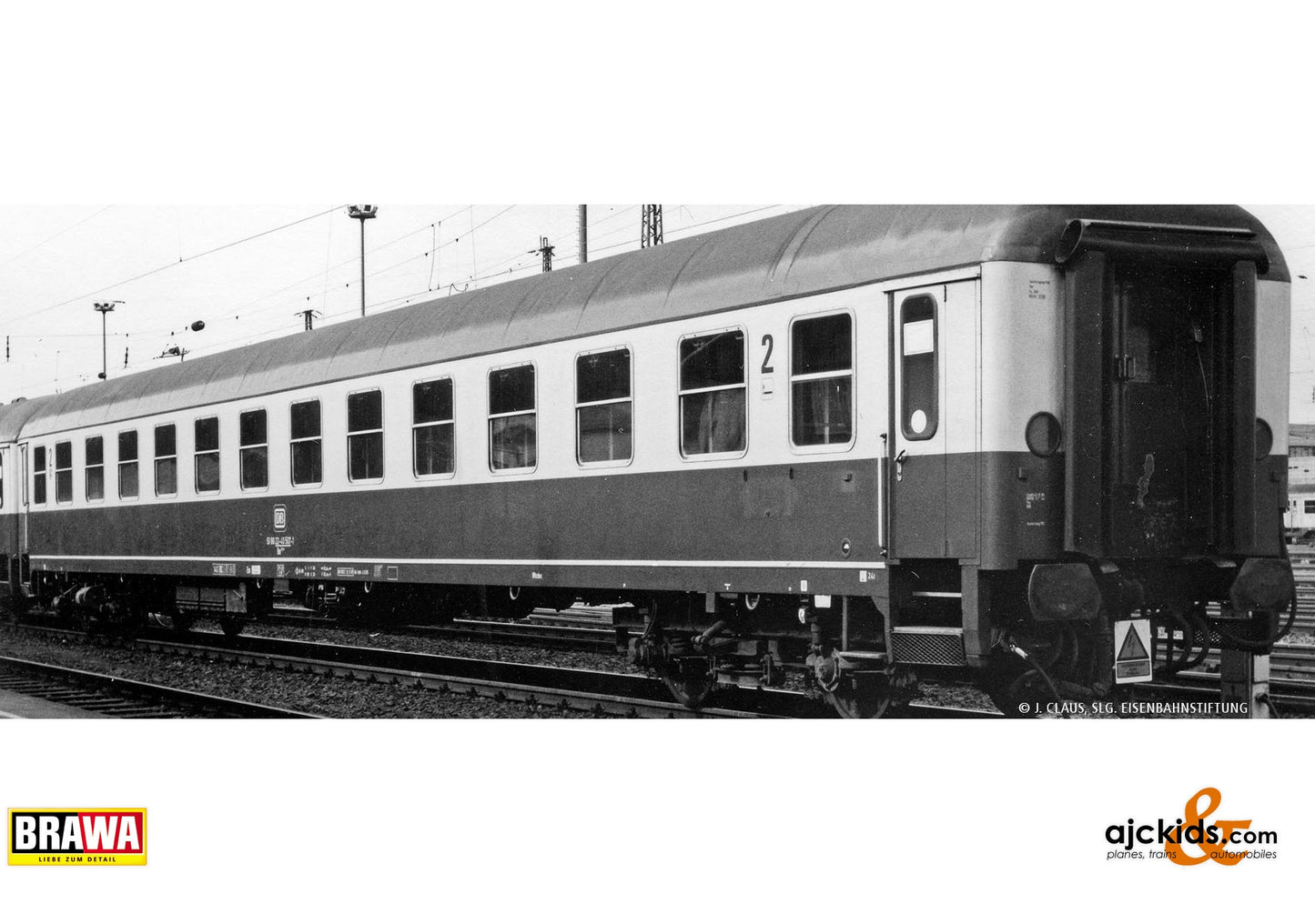 Brawa Passenger Coach Bm 238 DB, Era IV 75.62 at Ajckids.com