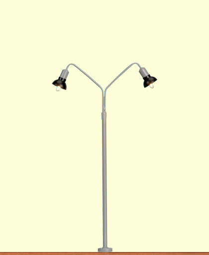 Brawa 5881 Lamp Twin Curved Arm (2)