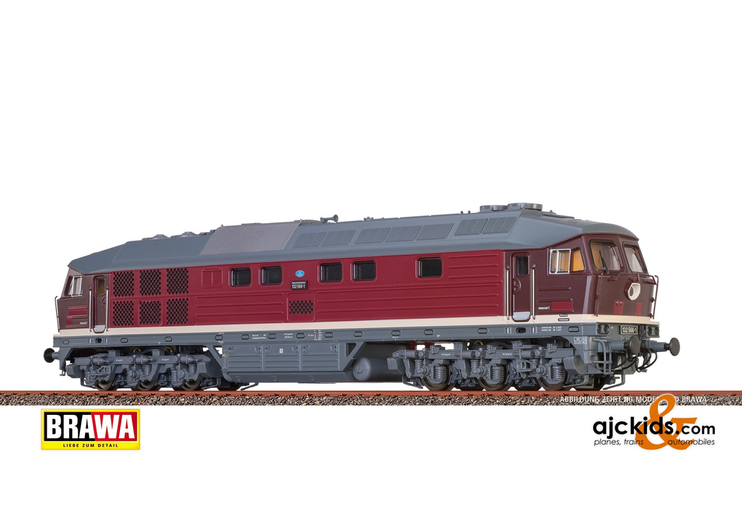 Brawa 61032 - N Diesel Locomotive 132 DR, IV