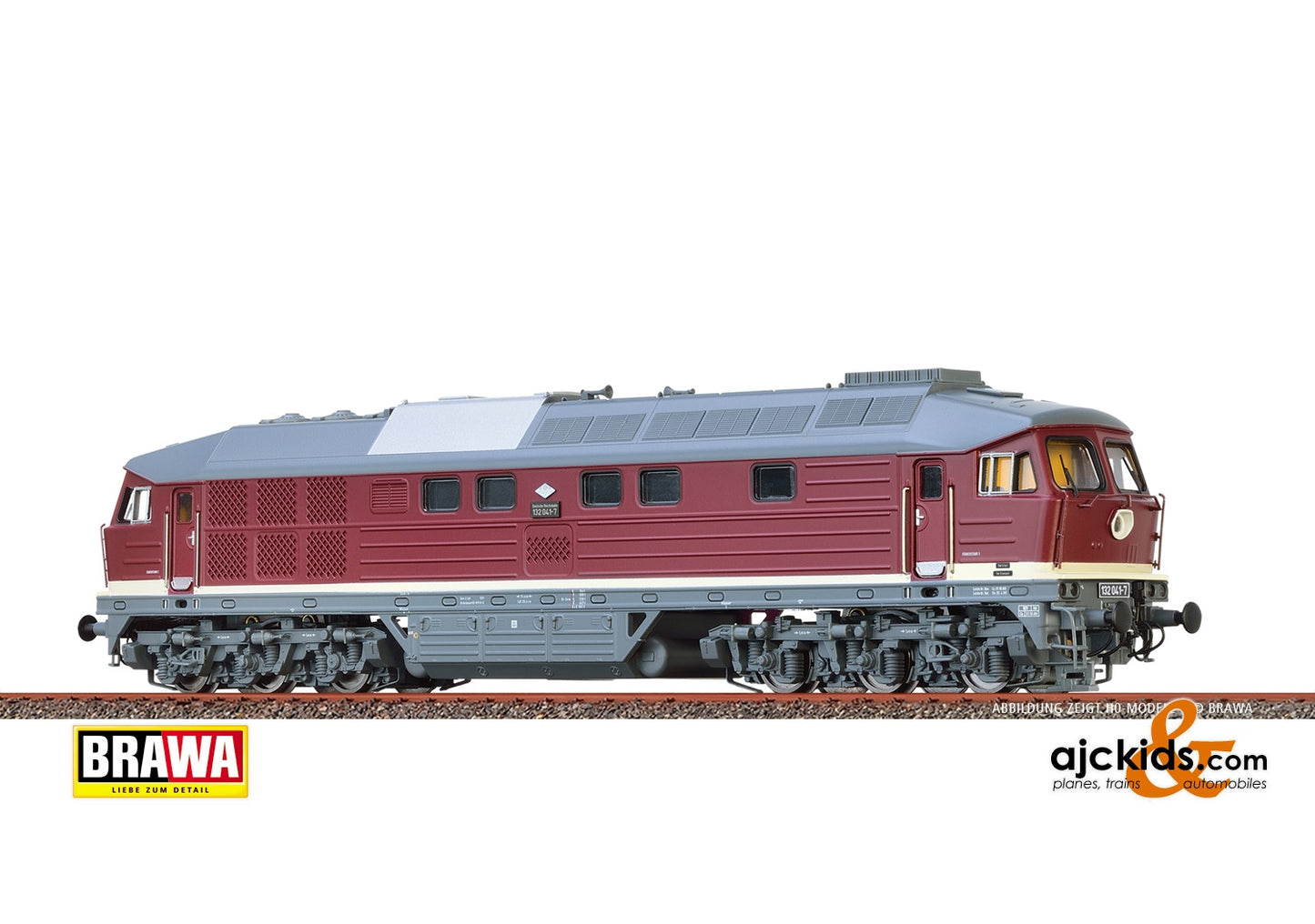Brawa 61034 - N Diesel Locomotive 132 DR, IV