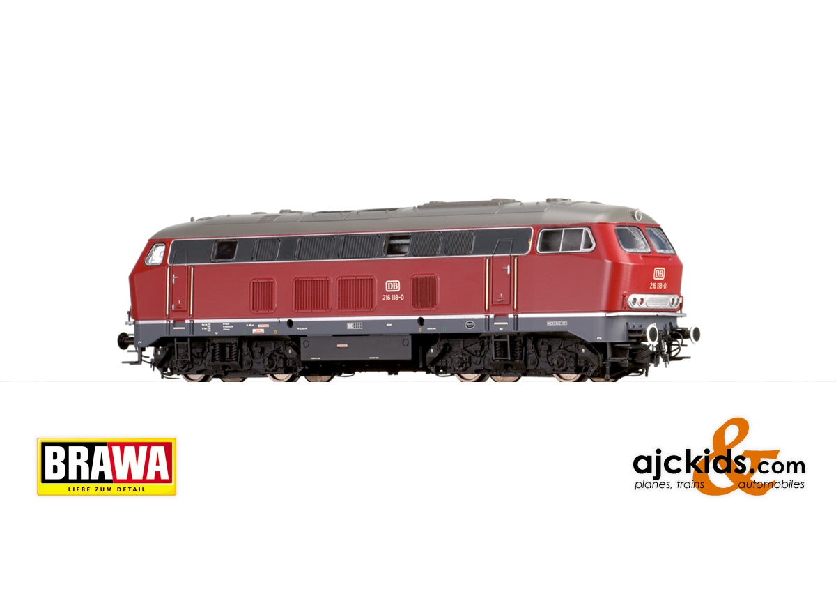 Brawa 61219 - N Diesel Locomotive 216 DB, IV, DC Digital Extra