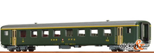 Brawa 65229 Passenger Coach AB EW II SBB III