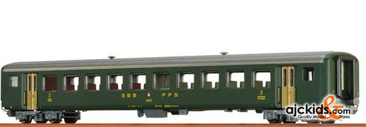 Brawa 65230 Passenger Coach AB EW II SBB III