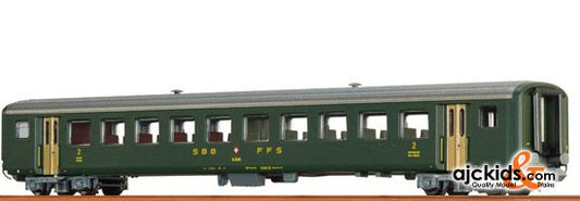 Brawa 65231 Passenger Coach AB EW II SBB III