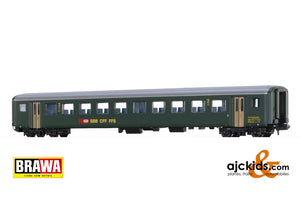 Brawa 65235 - N Passenger Coach EW II SBB, IV