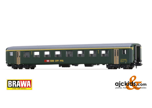 Brawa 65237 - N Passenger Coach EW II SBB, IV