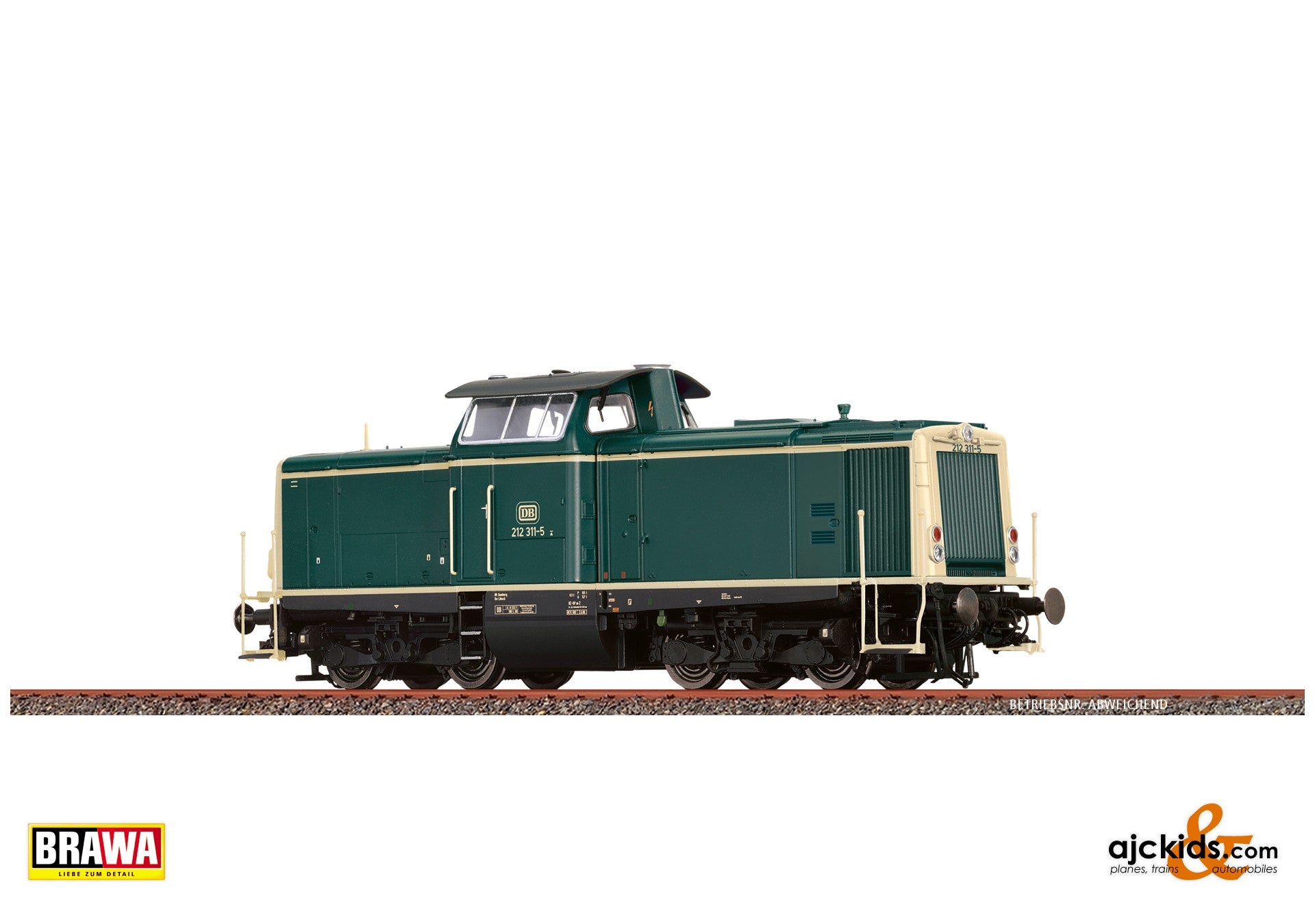 Brawa 70024 - Brawa 70024 - Diesel Locomotive 212 DB, IV, DC