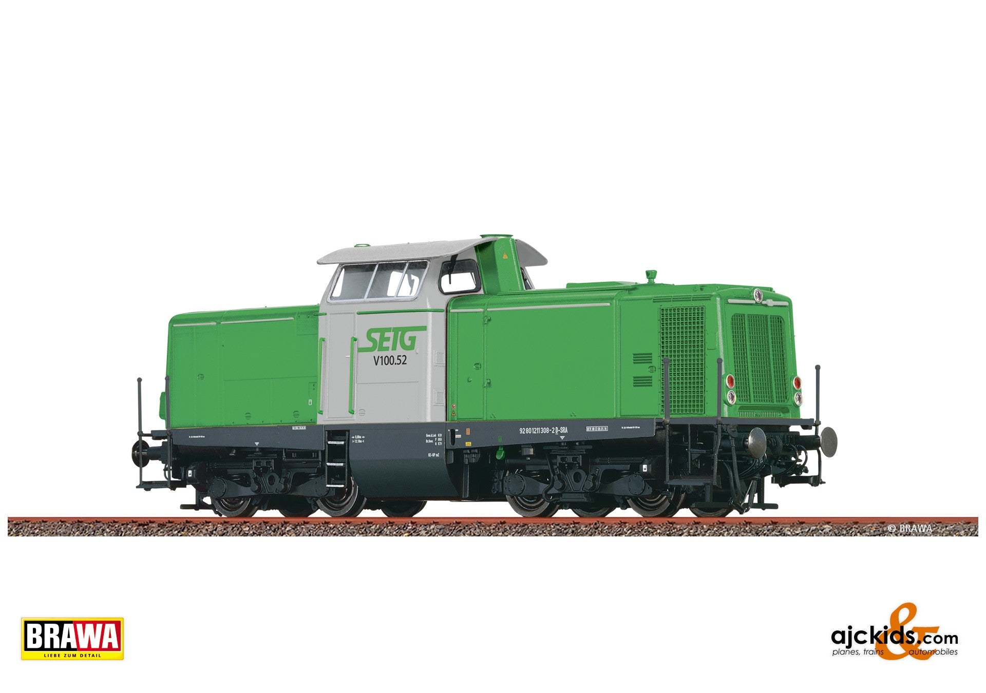 Brawa 70054 - Brawa 70054 - Diesel Locomotive 211 SETG, VI, DC ex