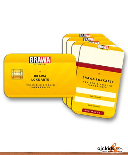 Brawa 93705 Locomotive Card [5 Set]