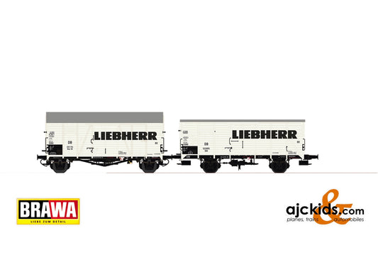 Brawa B2002 - Freight Car Set DB III "Liebherr" [2]