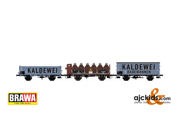 Brawa B2005 - Güterwagen Set DB III Kaldewei [3]