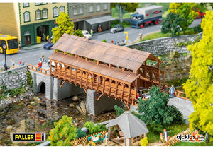 Faller 120527 - Wooden railway bridge at www.ajckids.com