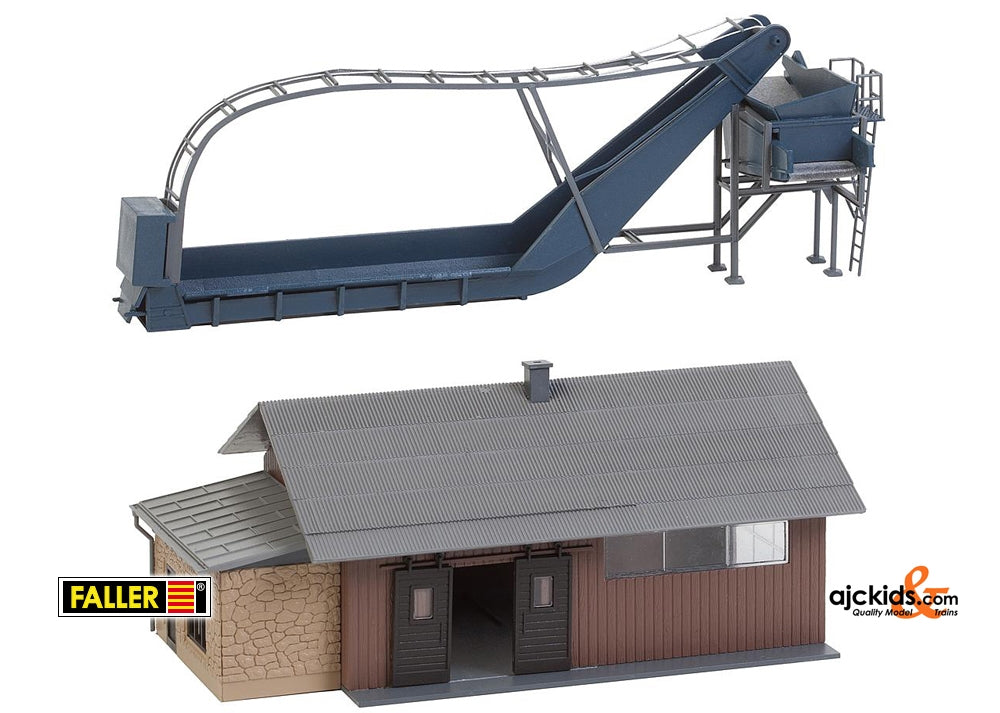 Faller 130184 - Beet dump with storage shed