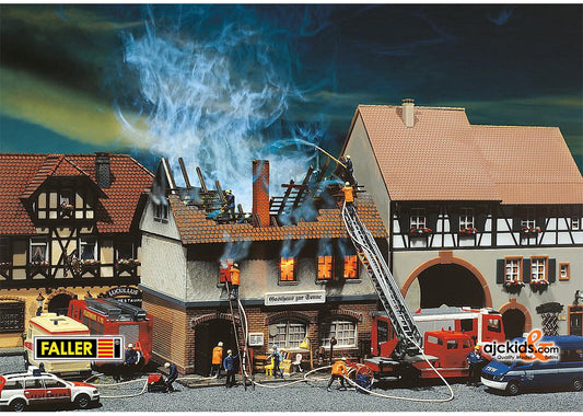 Faller 130429 - Zur Sonne Burnt-down restaurant