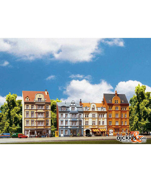 Faller 130436 - 2 Half Townhouses 4 Story