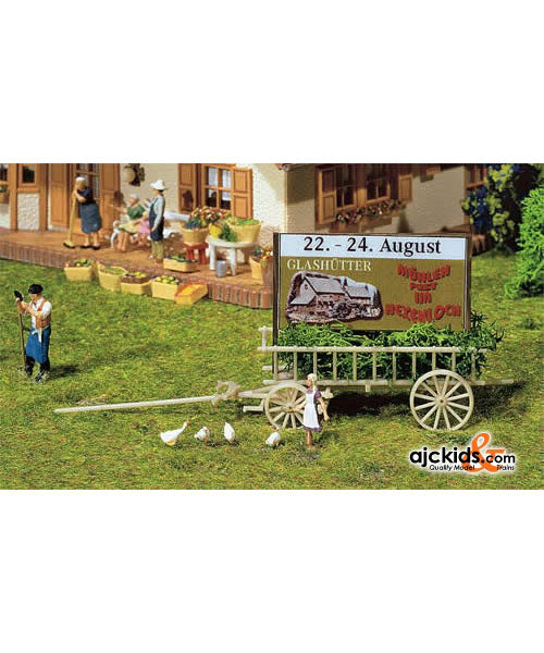 Faller 130527 - Wagon with Advertising Sign