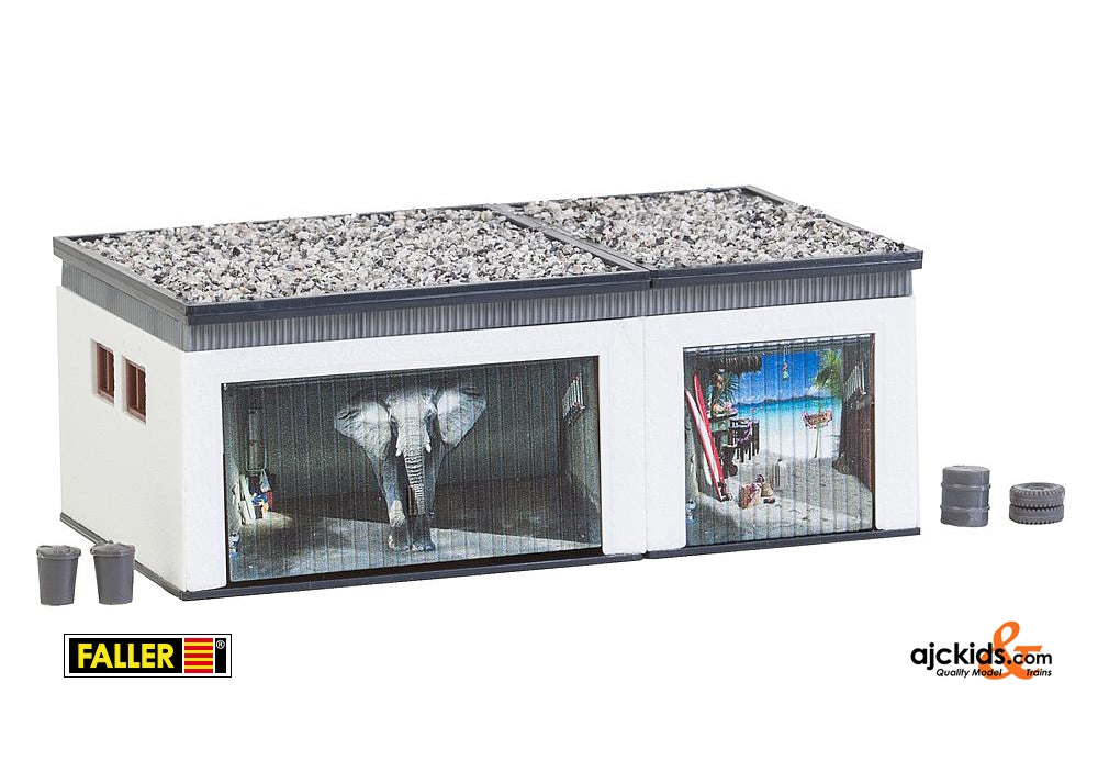 Faller 130620 - Double Garage with Drive