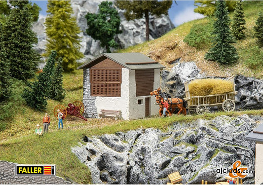 Faller 130634 - Graubünden Hay barn at Ajckids.com