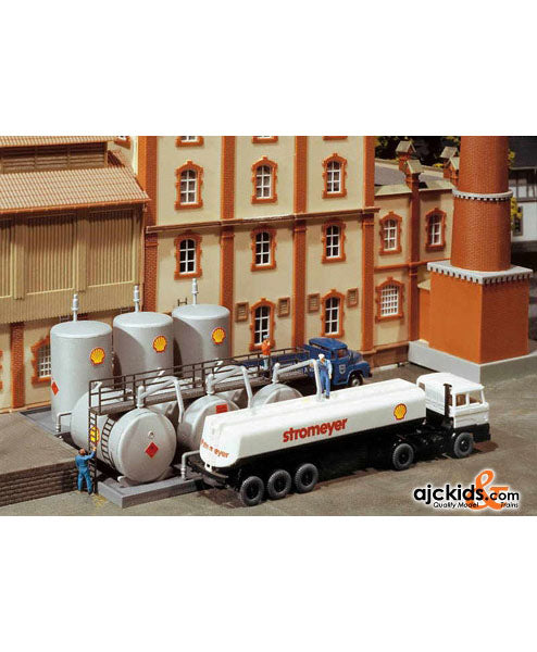 Faller 130942 - Fuel Depot with 6 Tanks