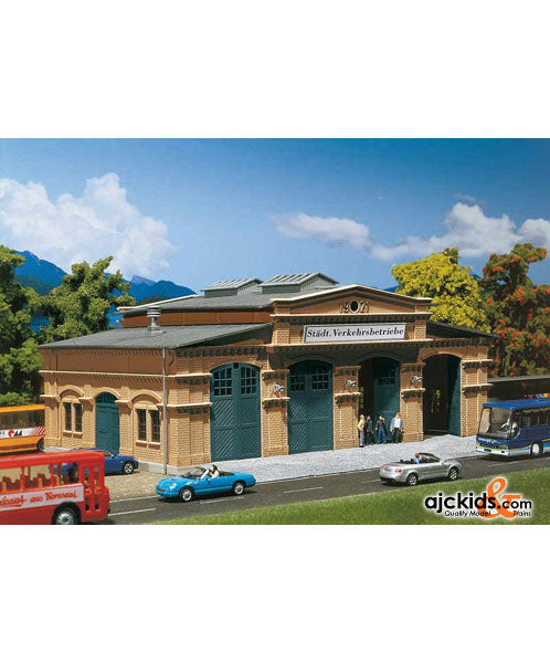 Faller 130970 - Bus shed with vehicle