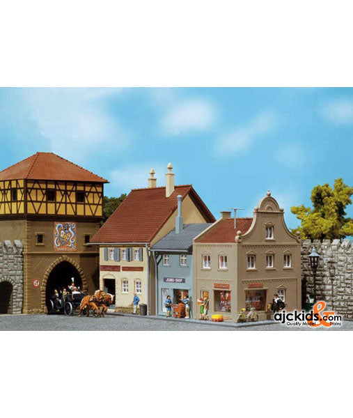 Faller 131292 - "Small Town" Houses 3 Pieces