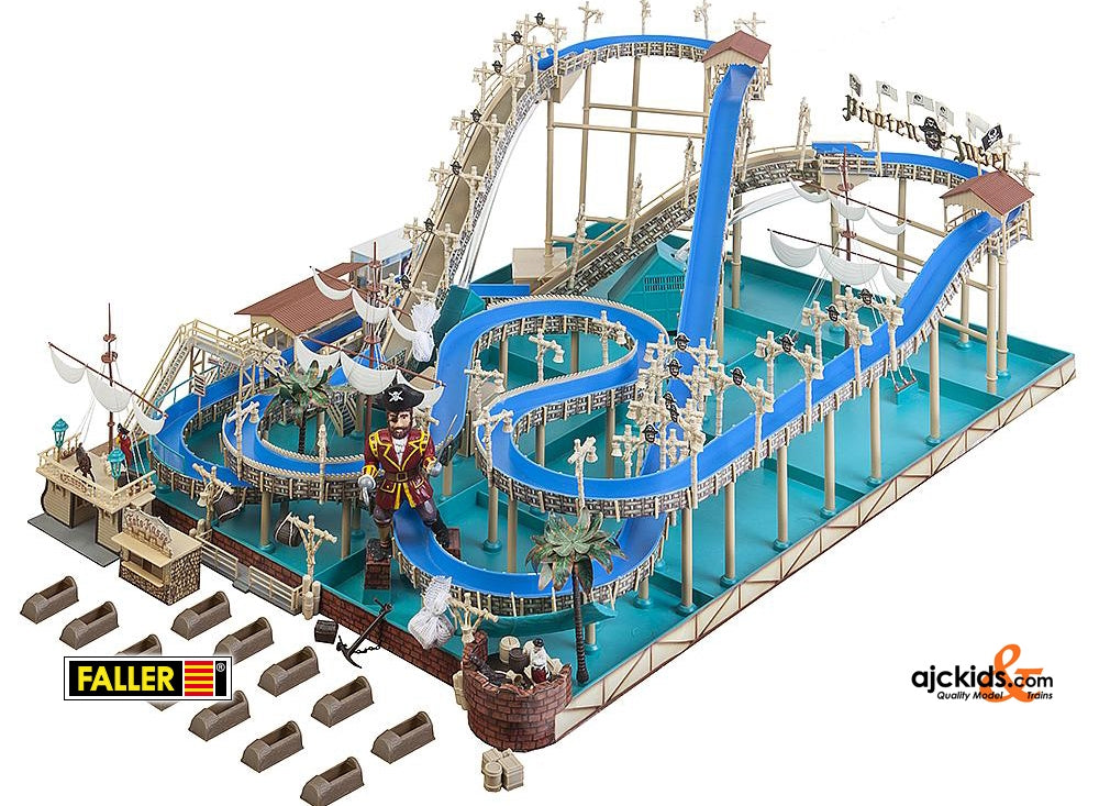 Faller 140430: Pirate island Wildwater canoeing course – Ajckids