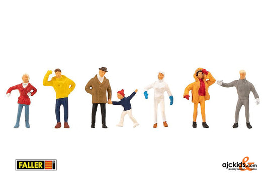 Faller 150956 - Visitors at Xmas Fair