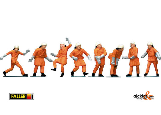 Faller 151036 - Firemen, orange uniform