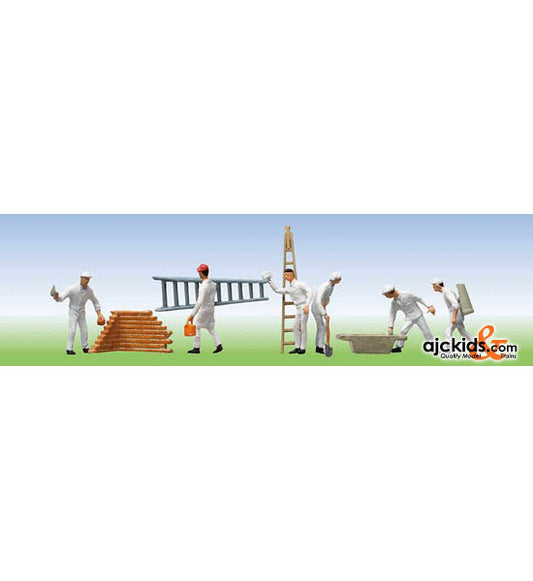 Faller 151049 - Bricklayers, painters,ldr