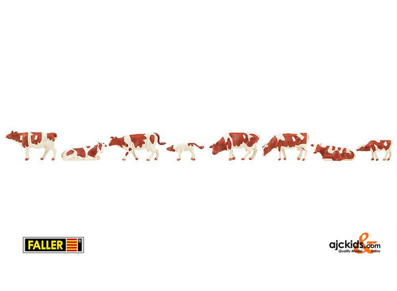 Faller 151903 - Cows, brown flecked