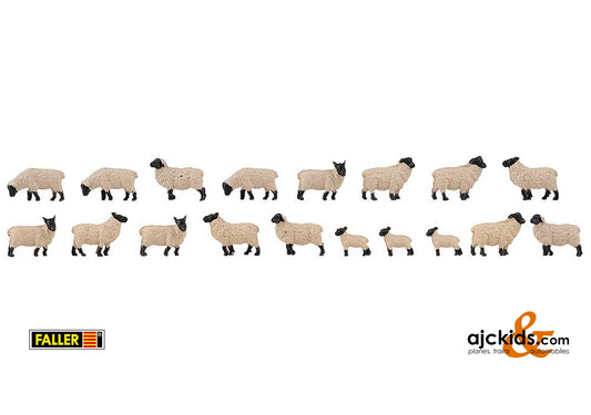 Faller 151918 - 18 Black-headed sheep