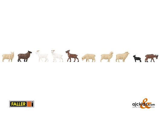 Faller 151921 - Sheep and goats at Ajckids.com