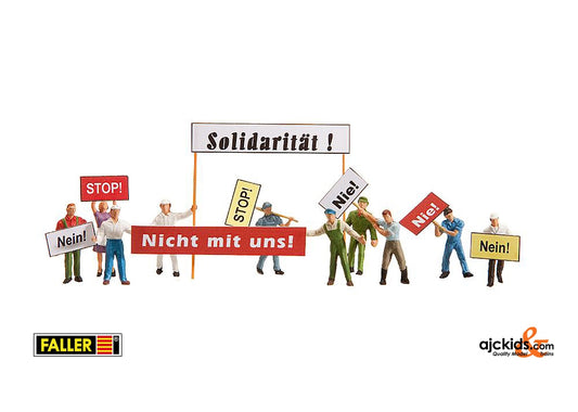 Faller 153043 - Demonstrators, 10 pieces