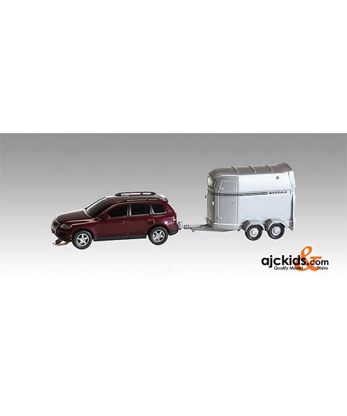 Faller 161550 - VW Touareg with HorseTrailer