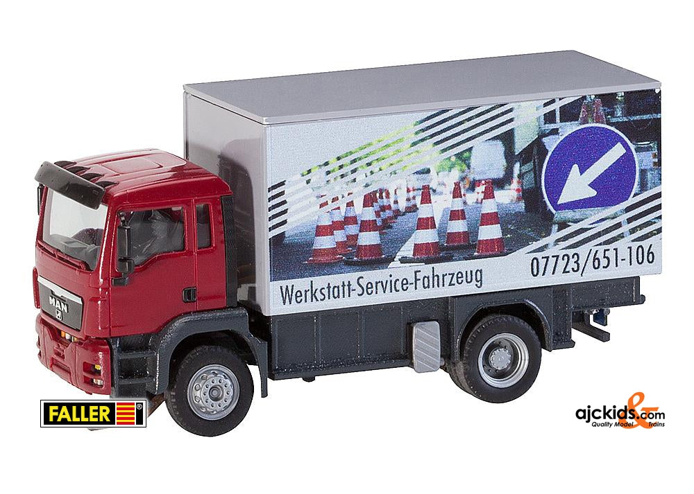 Faller 161554 - Truck MAN TGS Repair Shop Service Truck (HERPA/RIETZE)