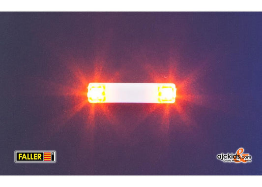 Faller 163762 - Flashing lights, 15.7 mm, orange