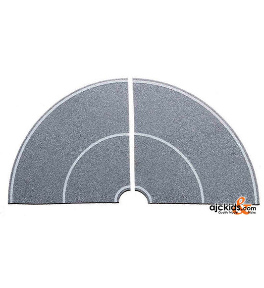 Faller 170621 - Road Sheet 90 deg gray 4 Pieces