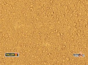 Faller 170820 - Scatter material, Powder, Clay soil, ochre, 240 g