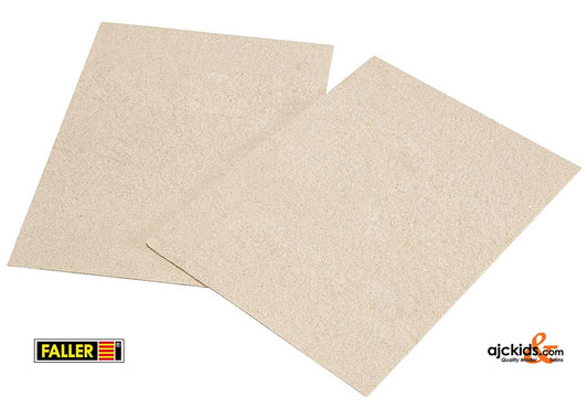 Faller 170906 - Natural stone, Stone mat, dark white