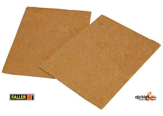 Faller 170907 - Natural stone, Stone mat, dark yellow