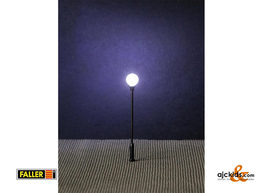 Faller 180204 - LED Park lighting, pole-top ball lamp