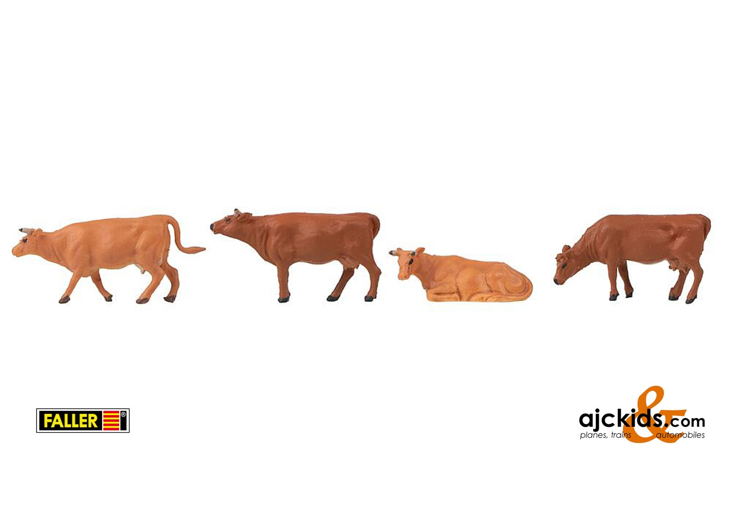 Faller 180235 - Cows Figurine set with mini sound effect