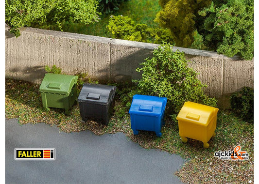 Faller 180343 - Refuse container set