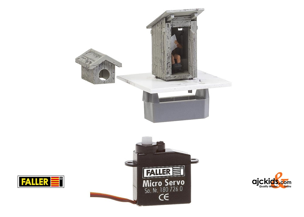 Faller 180396 - Small toilet with servo