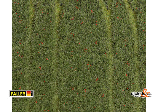 Faller 180458 - PREMIUM Landscape segment, Grain-field with poppies
