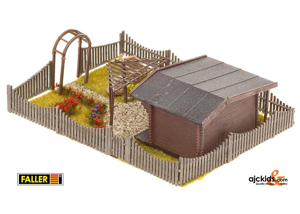 Faller 180491 - Allotments with summer house