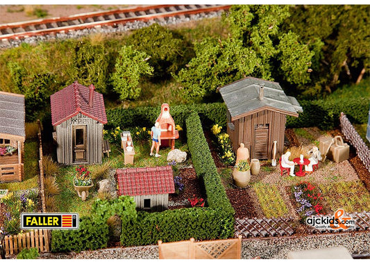 Faller 180494 - 2 Allotments with sheds