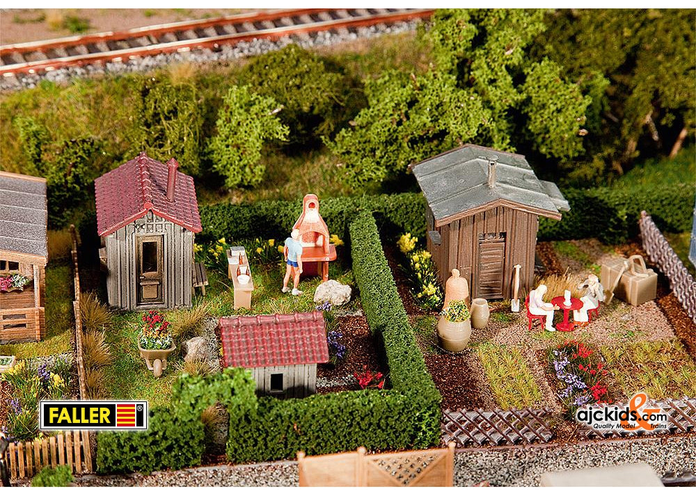 Faller 180494 - 2 Allotments with sheds