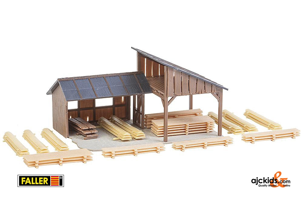 Faller 180498 - Timber storage sheds